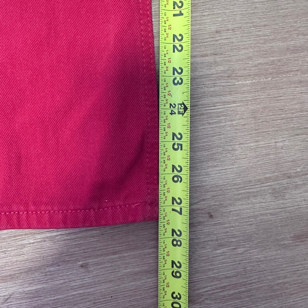 Princess Polly Red Wide Leg High Waisted Denim Jeans Size US 2 - Picture 3 of 7